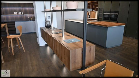 Vinyl sheet roll flooring apply to kitchen