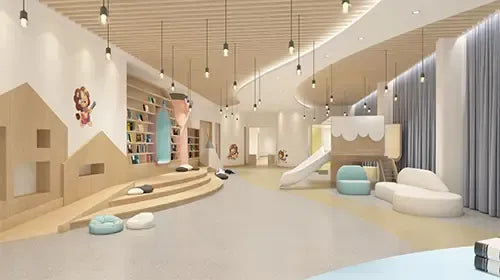 PVC Roll Flooring apply to kindergarten