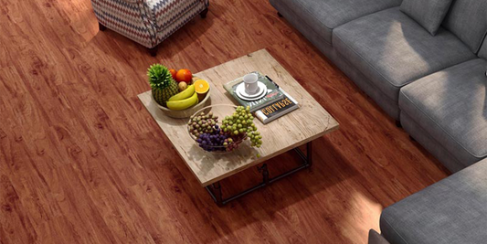 Dark Oak Rigid Core SPC Flooring.