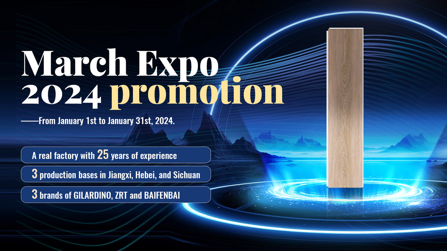 March Expo 2024 promotion