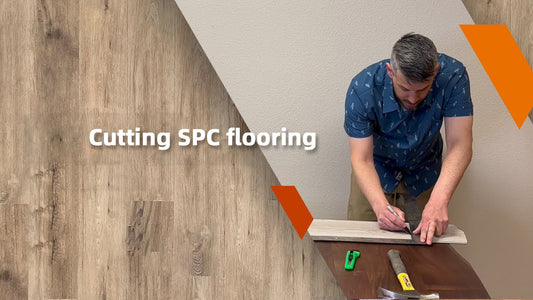 cutting spc flooring