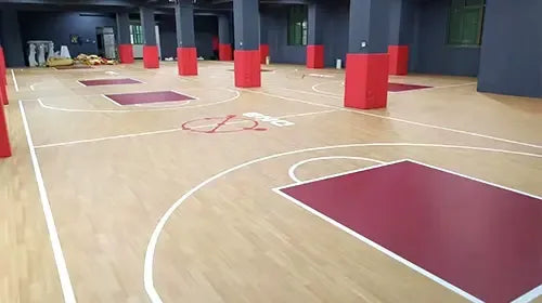 PVC Roll Flooring apply to sports ground