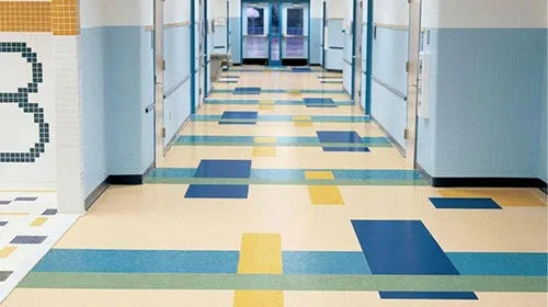 PVC Roll Flooring apply to hospital